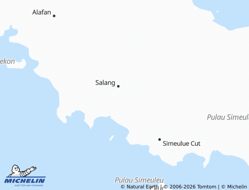 MICHELIN Tameng map - ViaMichelin