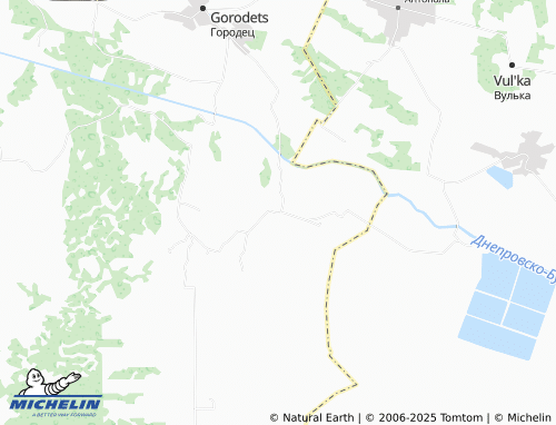 MICHELIN Oniskovichi map - ViaMichelin