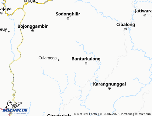 MICHELIN Mekarlaksana map - ViaMichelin