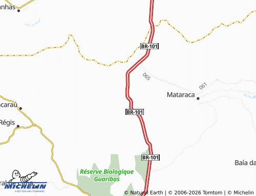Mapa MICHELIN Pitanga de Estrada - ViaMichelin