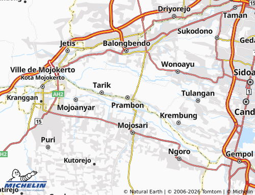 Carte MICHELIN Prambon - ViaMichelin