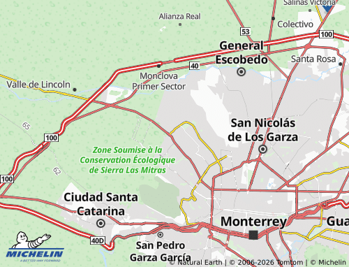 MICHELIN 3 de Febrero map - ViaMichelin
