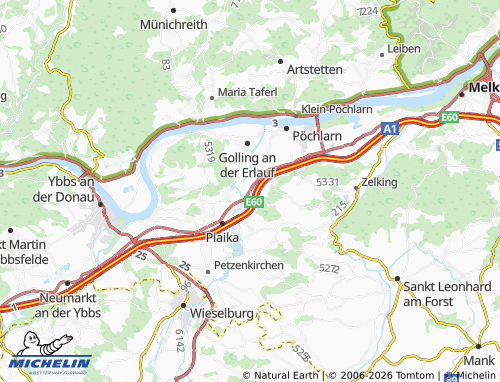 Mappa MICHELIN Erlauf - ViaMichelin