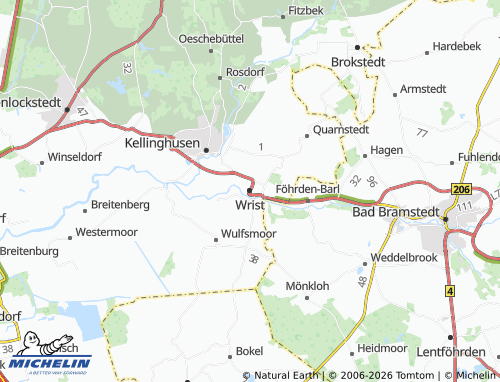 MICHELIN Wrist map - ViaMichelin