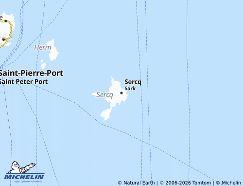 Mappa MICHELIN Sark - ViaMichelin