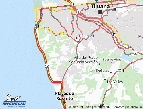 Mappa MICHELIN Santa Fe 2 - ViaMichelin