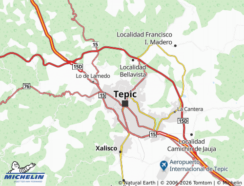 MICHELIN El Naranjal map - ViaMichelin