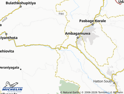 Mappa MICHELIN Pitawala - ViaMichelin