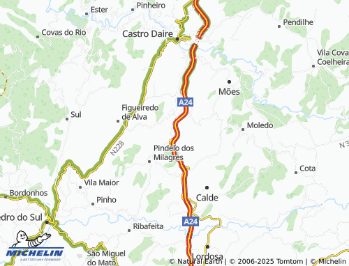 Mapa MICHELIN Arcas - ViaMichelin