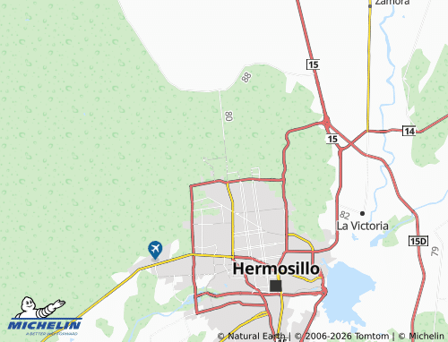 Mappa MICHELIN Sierra Bonita - ViaMichelin