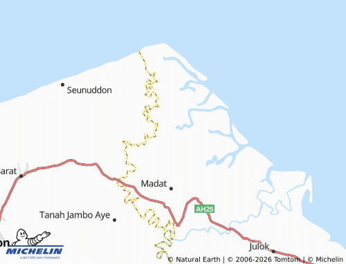 MICHELIN Matang Guru map - ViaMichelin