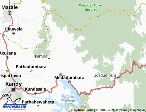 Mappa MICHELIN Galabadawatta - ViaMichelin