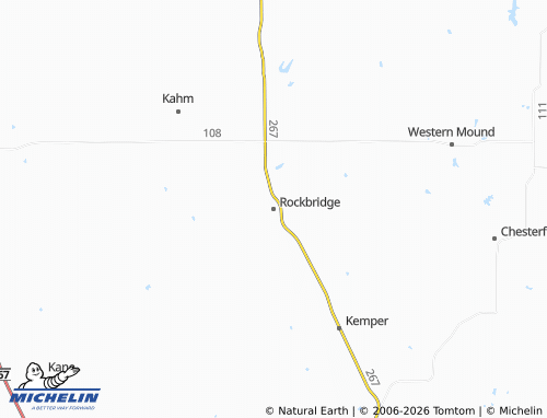 Mapa MICHELIN Rockbridge - ViaMichelin