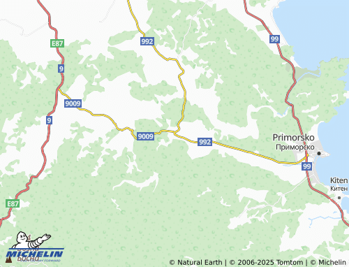 MICHELIN Yasna polyana map - ViaMichelin
