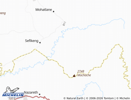 Mappa MICHELIN Ha Makoaela - ViaMichelin