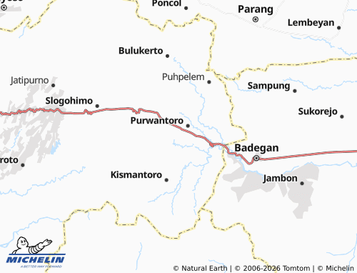 Carte MICHELIN Bangsri - ViaMichelin