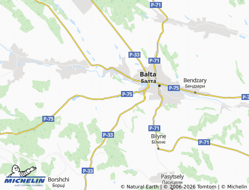 Mapa MICHELIN Sinne - ViaMichelin