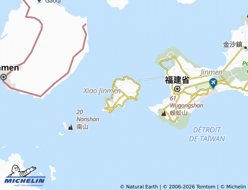 Mappa MICHELIN lie yu xiang - ViaMichelin