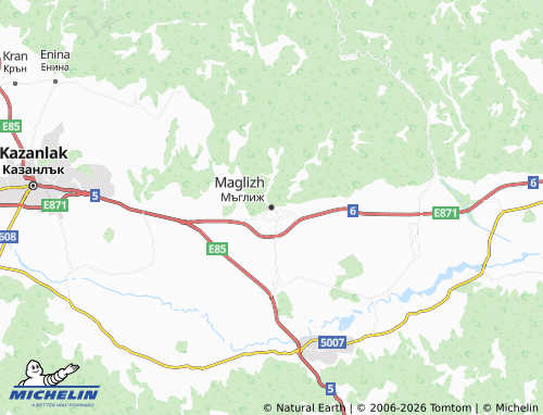 Mappa MICHELIN Maglizh - ViaMichelin