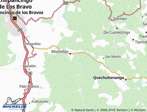 Mapa MICHELIN El Cohuilote - ViaMichelin