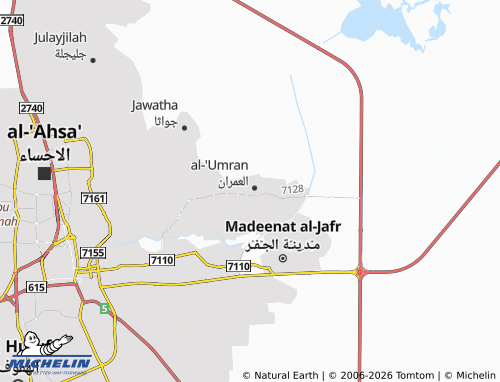 MICHELIN-Landkarte al-Narjis - ViaMichelin