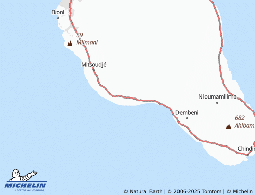 MICHELIN Singani map - ViaMichelin