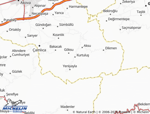 MICHELIN-Landkarte Kurtuluş - ViaMichelin