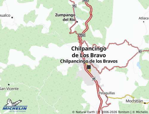 Mappa MICHELIN Ampliación Xocomulco - ViaMichelin