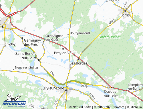 MICHELIN La Cornetterie map - ViaMichelin