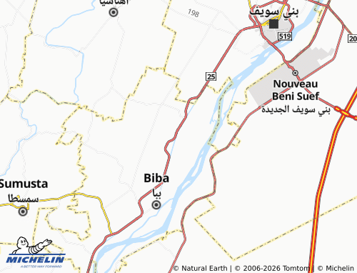 Mapa MICHELIN Bani Madi - ViaMichelin
