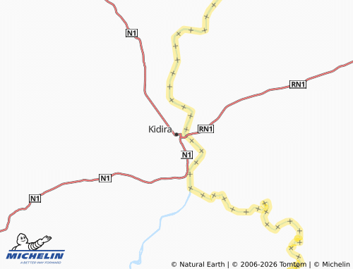 Mappa MICHELIN Kidira - ViaMichelin