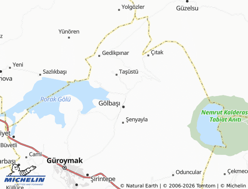 Mappa MICHELIN Güzelli - ViaMichelin