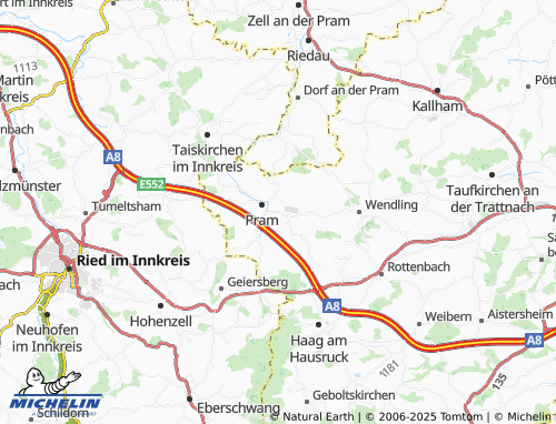 MICHELIN-Landkarte Steinbruck - ViaMichelin