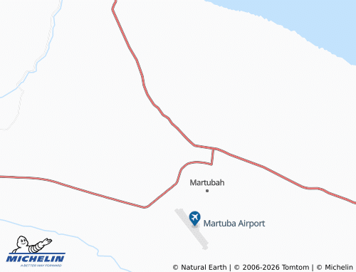 MICHELIN Mosna Esment Al-Fataih - Darna map - ViaMichelin