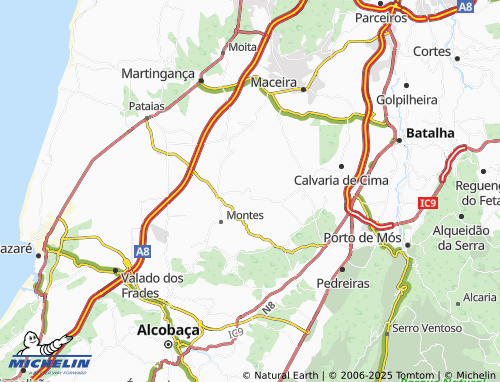 Carte MICHELIN Quinta Nova - ViaMichelin