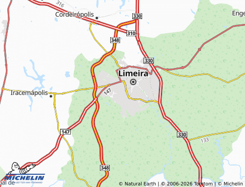 Mappa MICHELIN Florença-Sthalberg - ViaMichelin