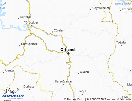 Mappa MICHELIN 300 Evler - ViaMichelin