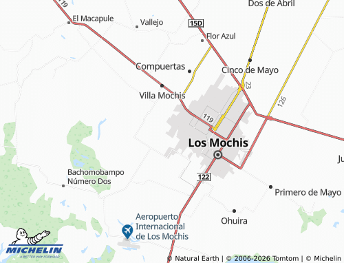 Mappa MICHELIN Urbi Villa del Rey - ViaMichelin