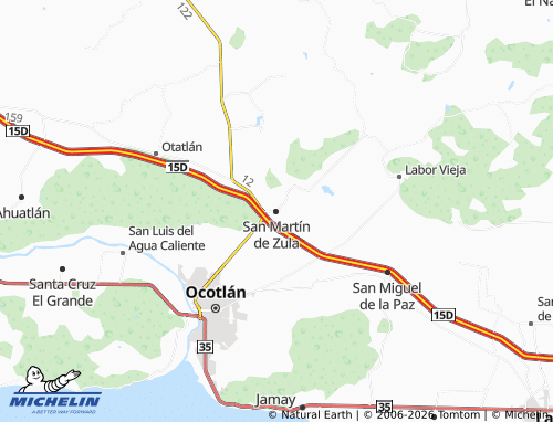 Mappa MICHELIN San Martín de Zula - ViaMichelin