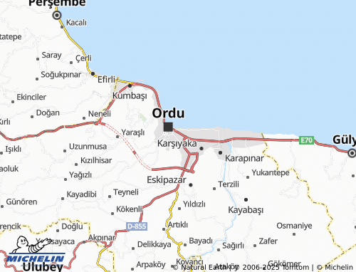 MICHELIN Yeni map - ViaMichelin
