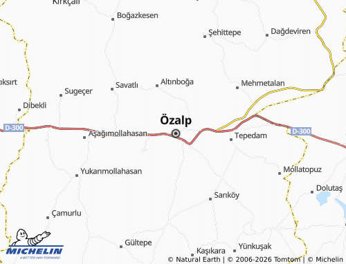 Mappa MICHELIN Mahmudiye - ViaMichelin
