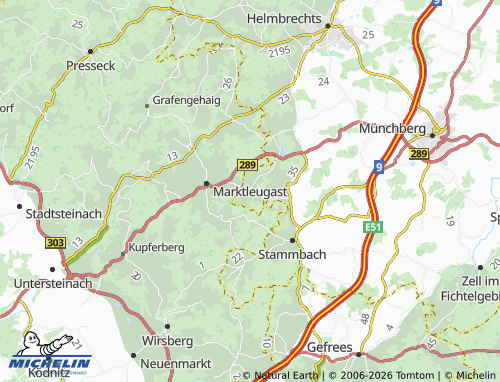 Mappa MICHELIN Weickenreuth - ViaMichelin