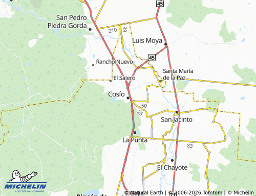 Carte MICHELIN Cosío - ViaMichelin
