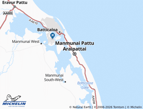 Mappa MICHELIN Arayampathy West - ViaMichelin