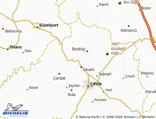 Mappa MICHELIN Alpaslan - ViaMichelin
