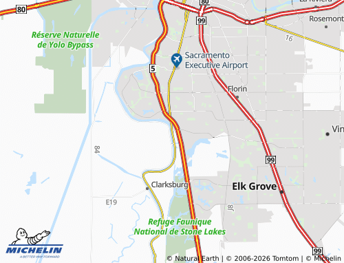 Mappa MICHELIN Freeport - ViaMichelin