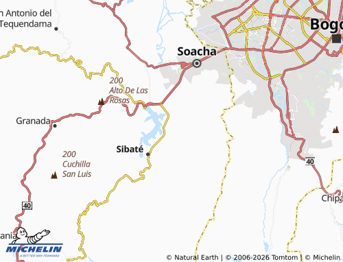 Mapa MICHELIN El Jazmín - ViaMichelin