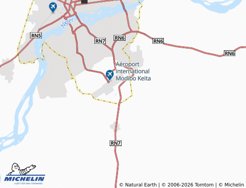 MICHELIN Senou map - ViaMichelin