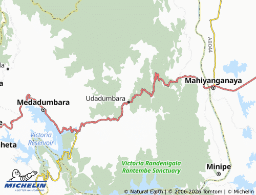Mappa MICHELIN Kirigankumbura - ViaMichelin