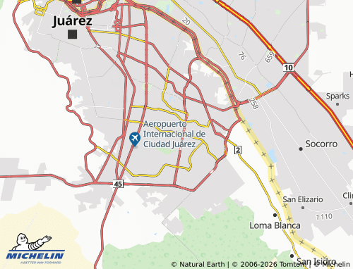 Mapa MICHELIN Infonavit Solidaridad - ViaMichelin